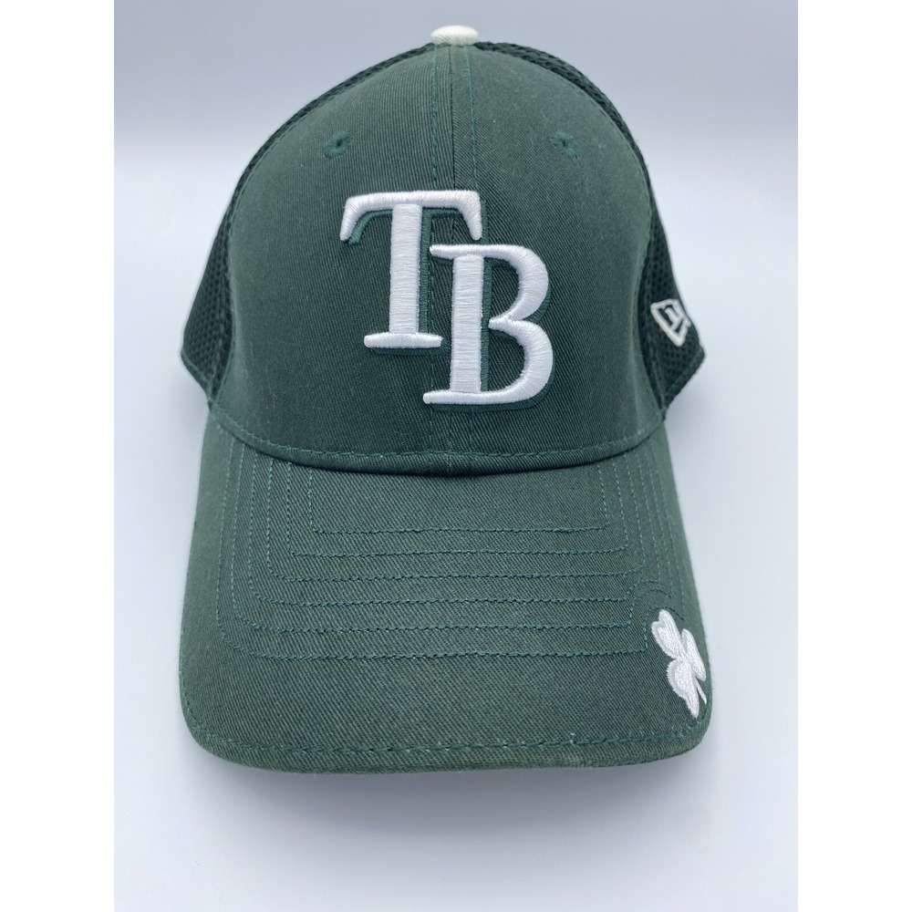 New Era Tampa Bay Rays MLB Baseball Cap Green Shamrock Small - Medium RARE